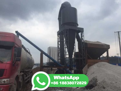 Why is a cyclone required in a cement ball mill?